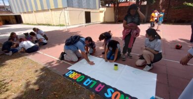 Actividades con los niños Casita San Vicente
